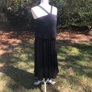 NWOT Tags Bebe Tiered Chiffon Dress Size 2